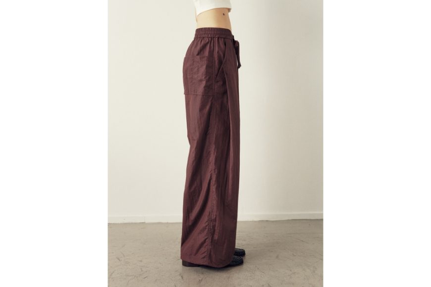 柔軟皺感尼龍功能性休閒褲 (3)