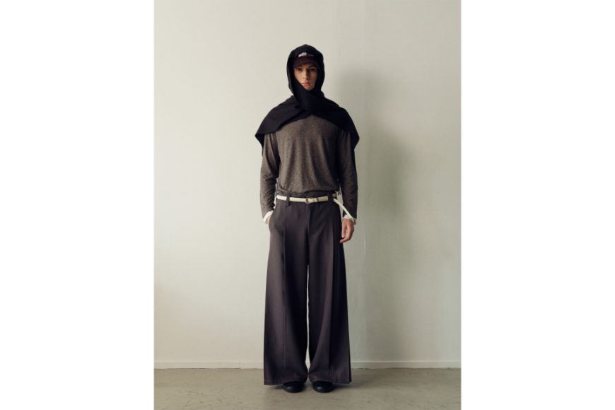 石墨灰亞麻復古寬鬆打底內搭衣 (0)