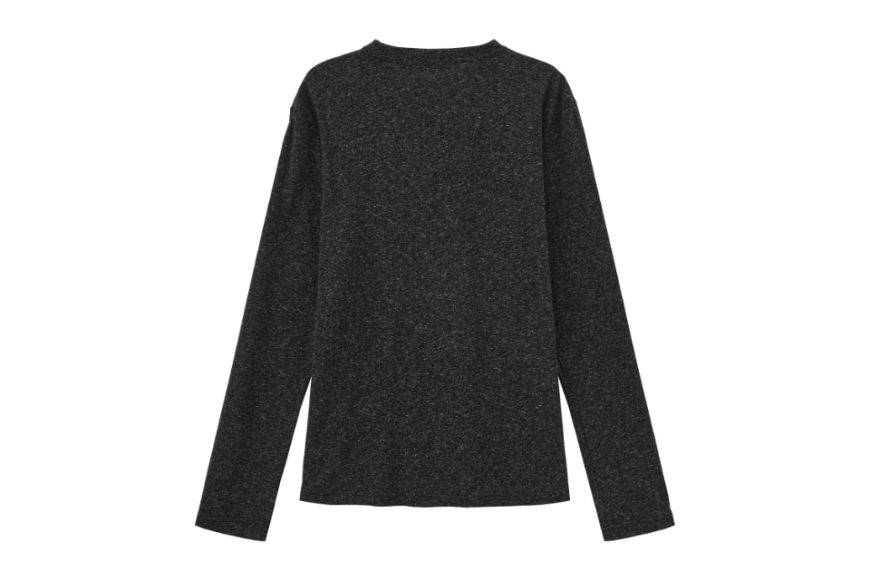 石墨灰亞麻復古寬鬆打底內搭衣 (4)