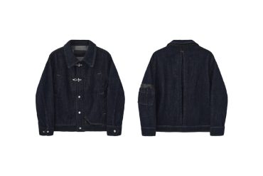 龍蝦扣不掉色原牛牛仔夾克 (0)