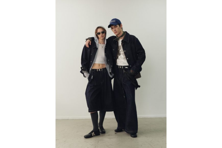 龍蝦扣不掉色原牛牛仔夾克 (1)