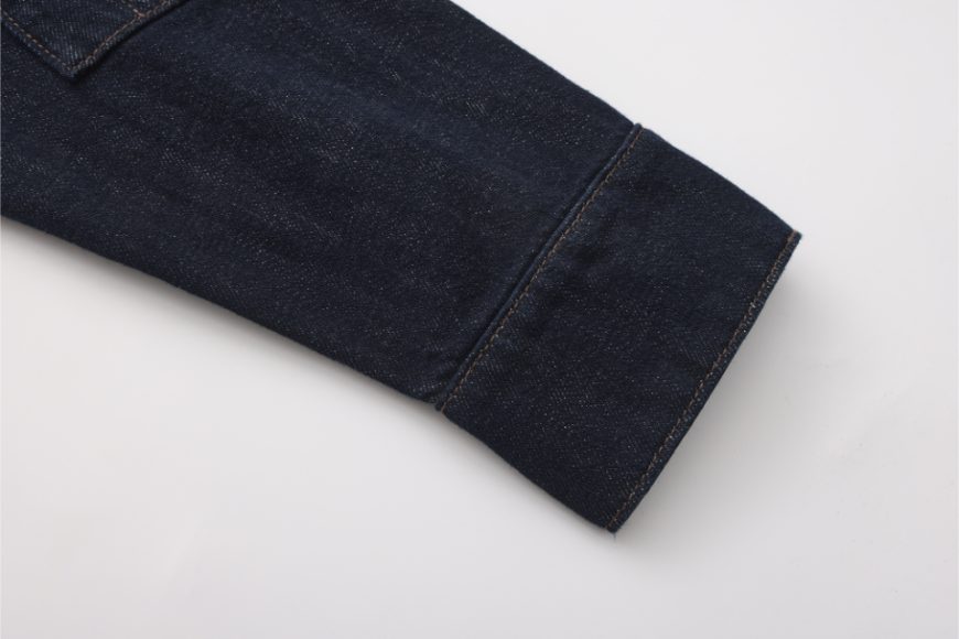 龍蝦扣不掉色原牛牛仔夾克 (13)