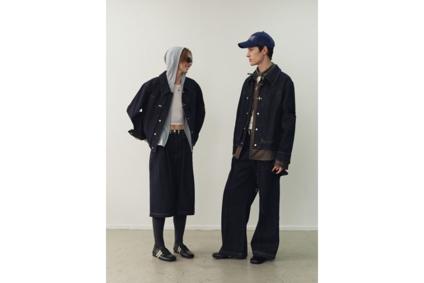 龍蝦扣不掉色原牛牛仔夾克 (2)