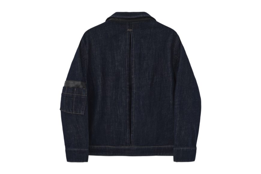 龍蝦扣不掉色原牛牛仔夾克 (5)