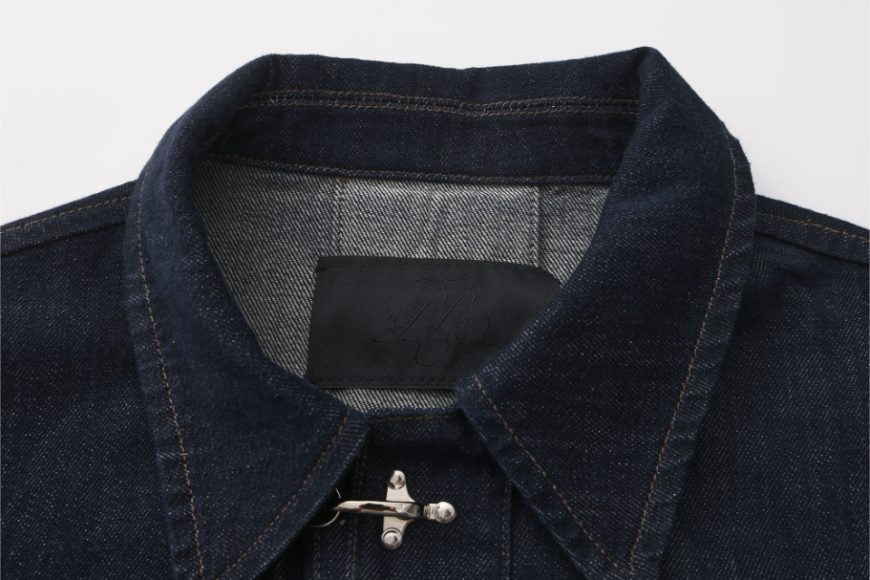 龍蝦扣不掉色原牛牛仔夾克 (6)