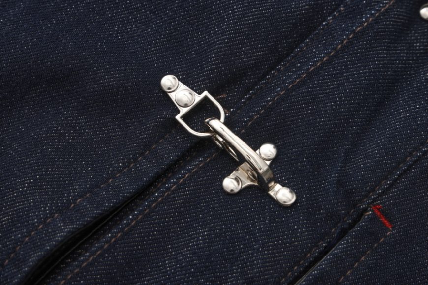 龍蝦扣不掉色原牛牛仔夾克 (7)