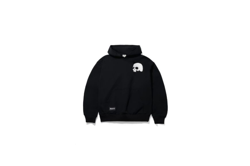 Embroidered Skull Logo Hoodie (1)