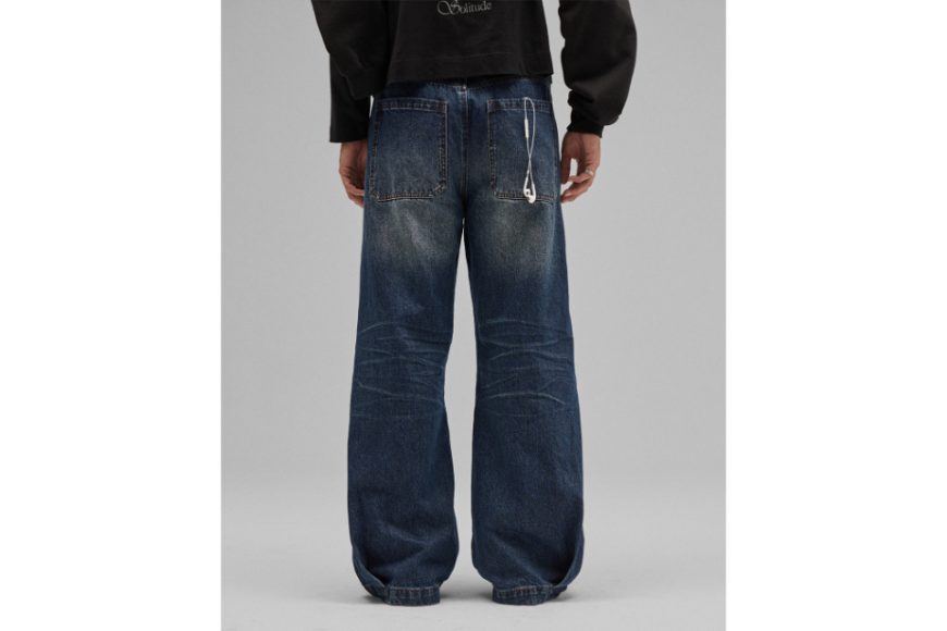 F25-P09 Pleated Denim Pants (3)