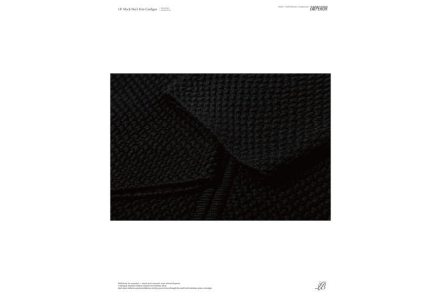 LB mock-neck knit cardigan (13)