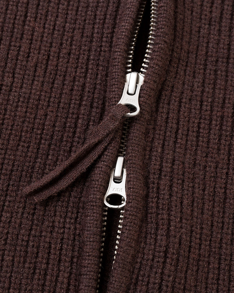MANIA Zippered Knit Jacket (11)