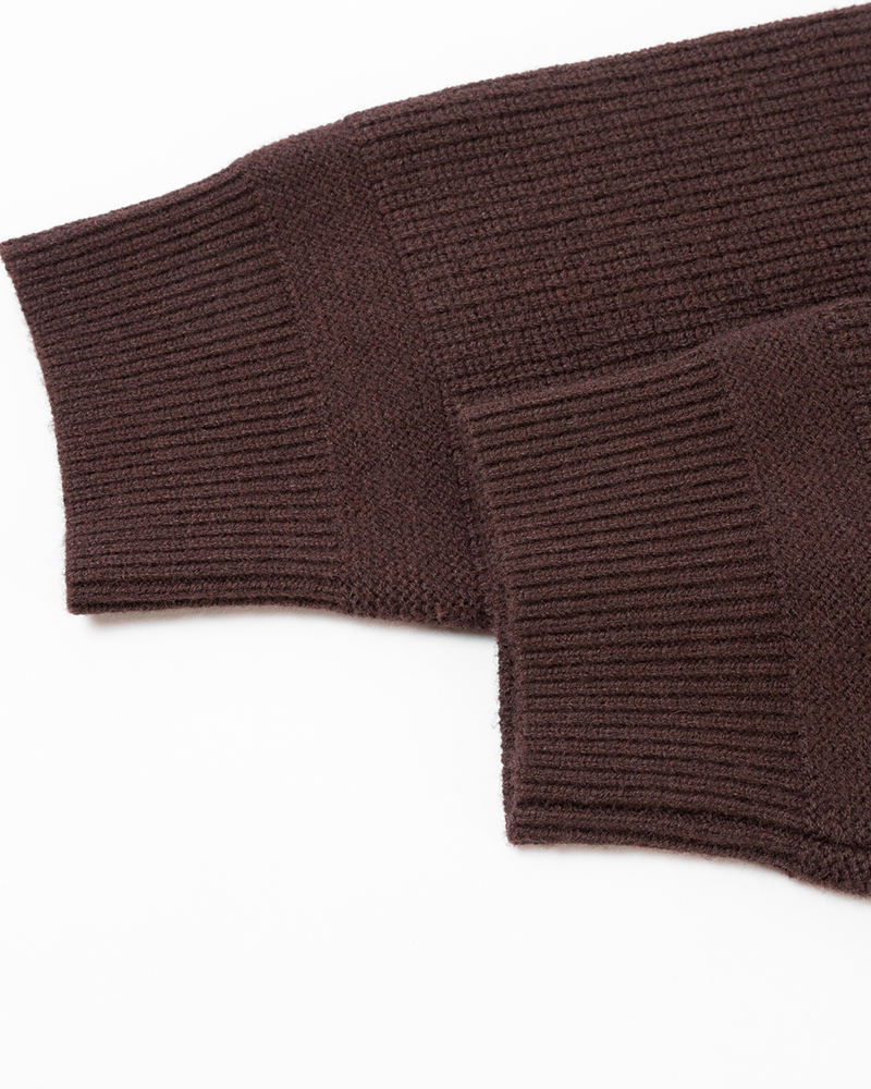 MANIA Zippered Knit Jacket (14)