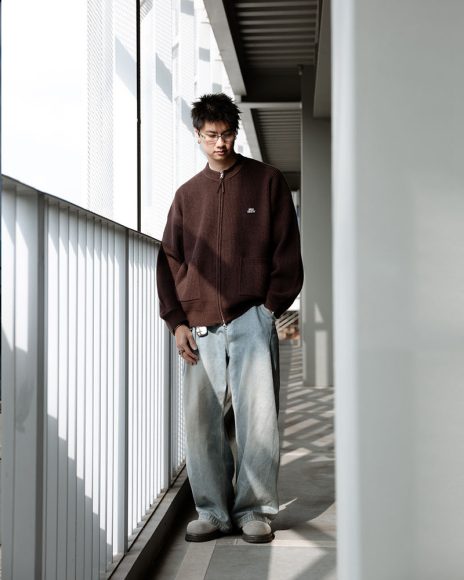 MANIA Zippered Knit Jacket (18)