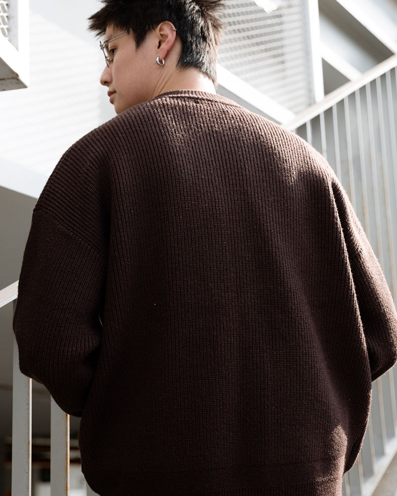 MANIA Zippered Knit Jacket (21)