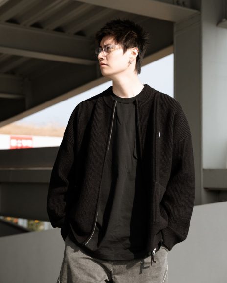 MANIA Zippered Knit Jacket (26)