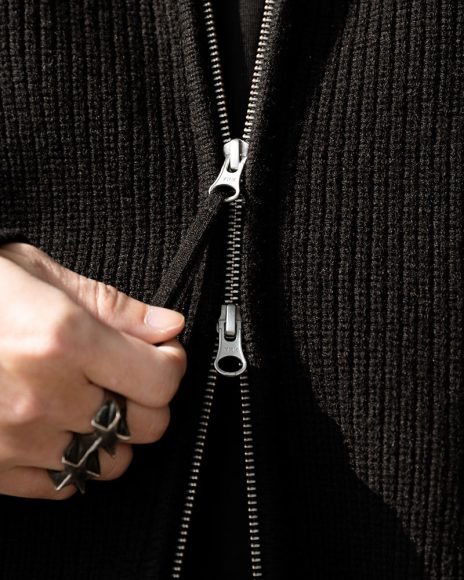 MANIA Zippered Knit Jacket (30)