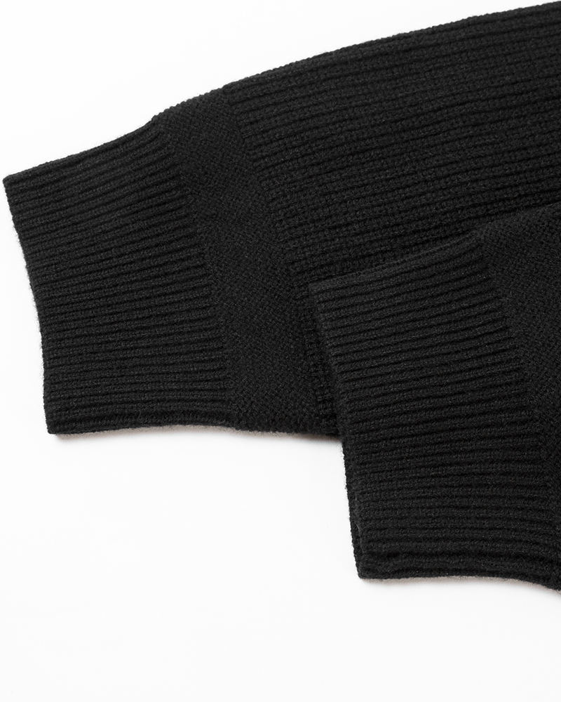 MANIA Zippered Knit Jacket (7)