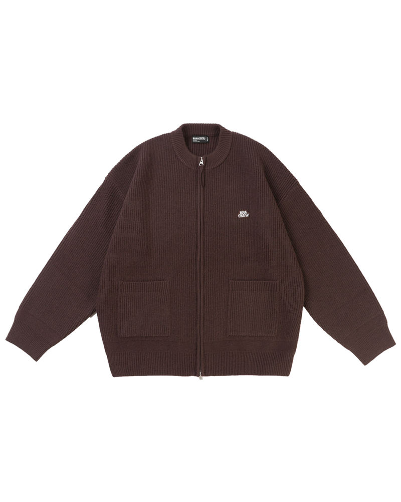 MANIA Zippered Knit Jacket (8)