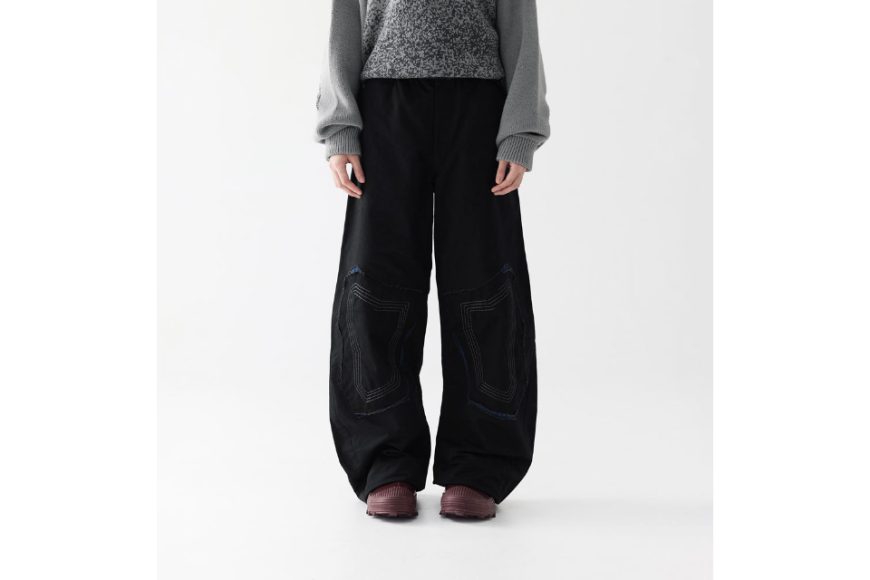 Patch Curved Pants (4)