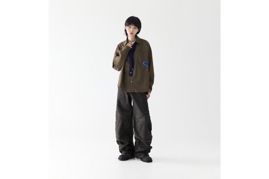 Patch Curved Pants (7)