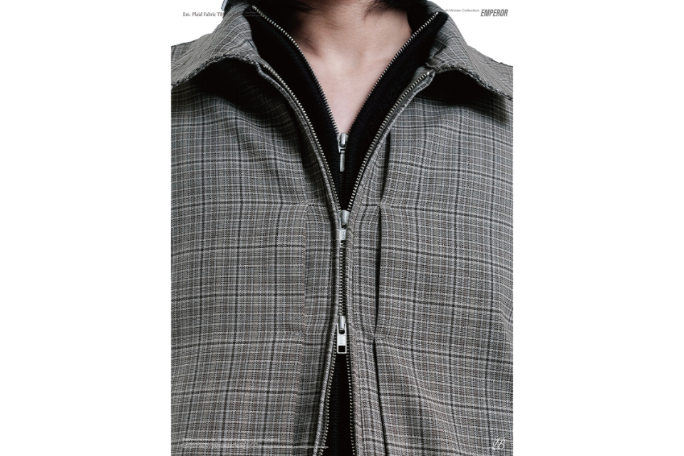 Plaid fabric TBP jacket (10)