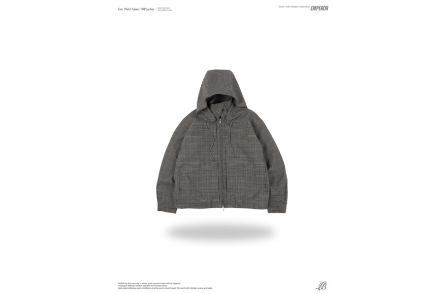 Plaid fabric TBP jacket (11)