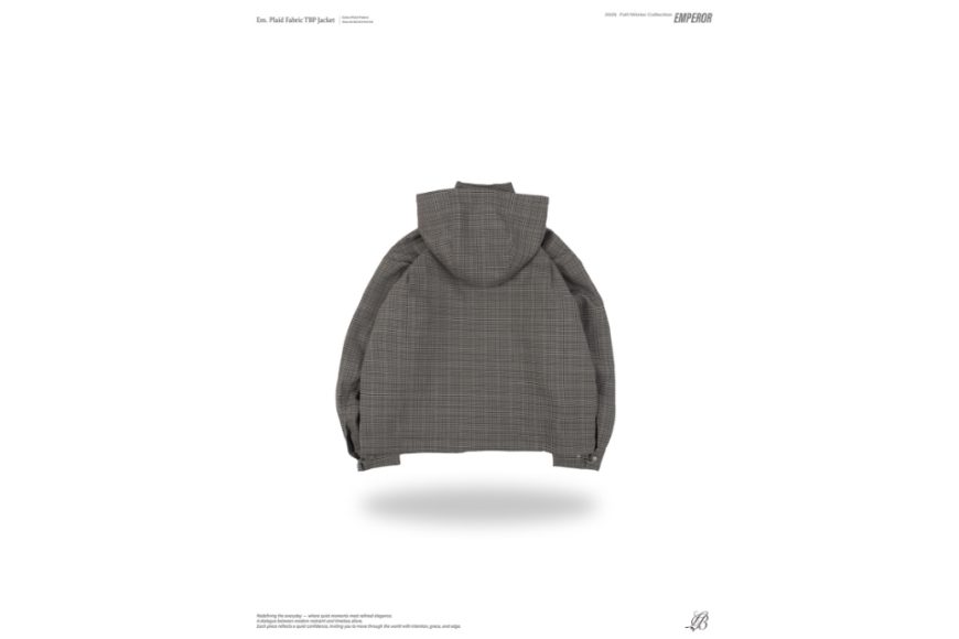 Plaid fabric TBP jacket (12)