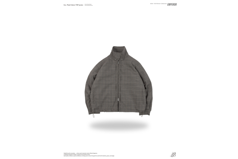 Plaid fabric TBP jacket (14)