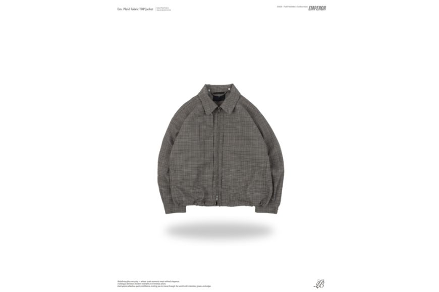 Plaid fabric TBP jacket (17)