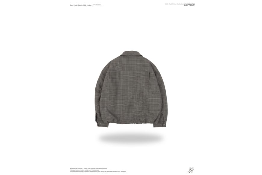 Plaid fabric TBP jacket (18)