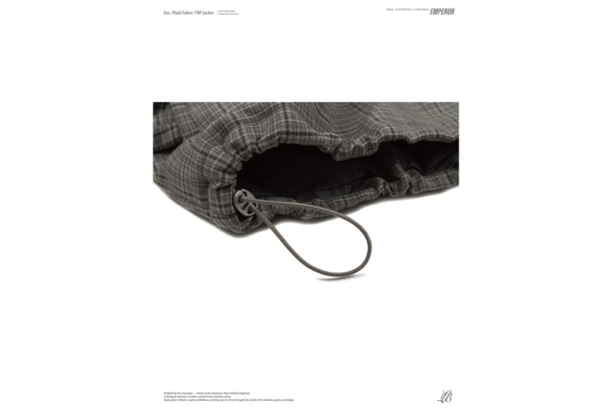 Plaid fabric TBP jacket (24)