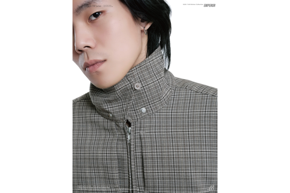 Plaid fabric TBP jacket (5)