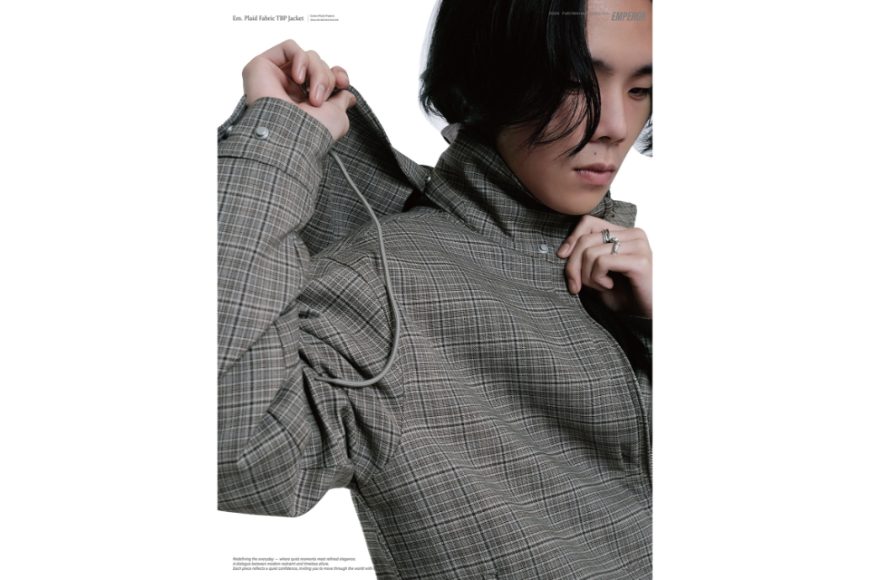 Plaid fabric TBP jacket (6)