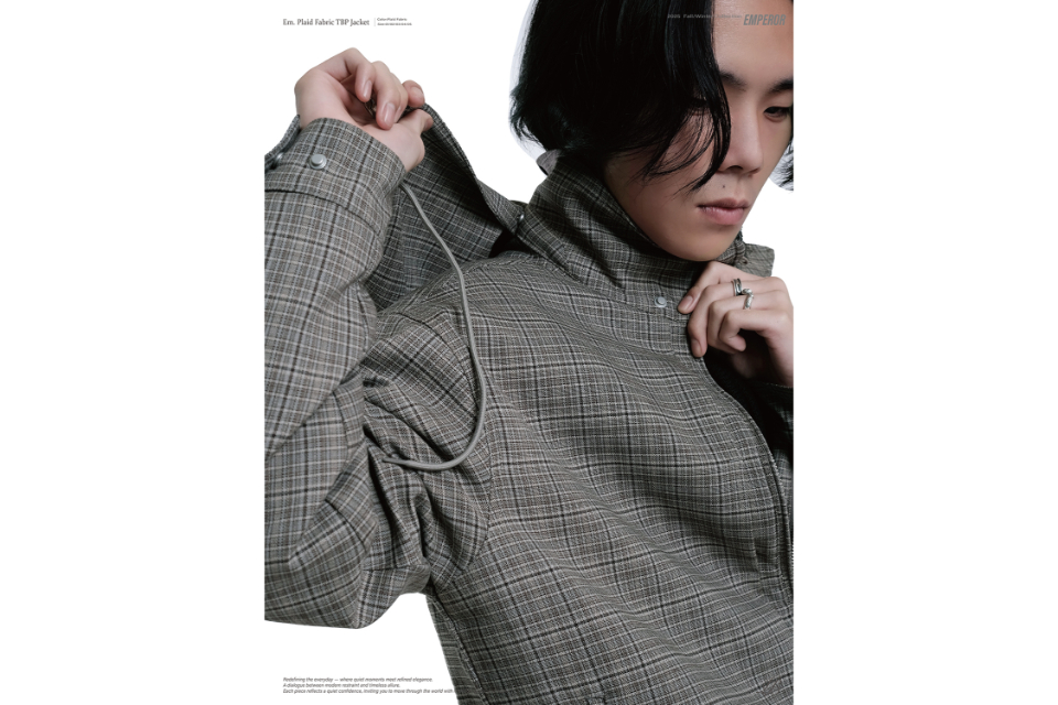 Plaid fabric TBP jacket (6)