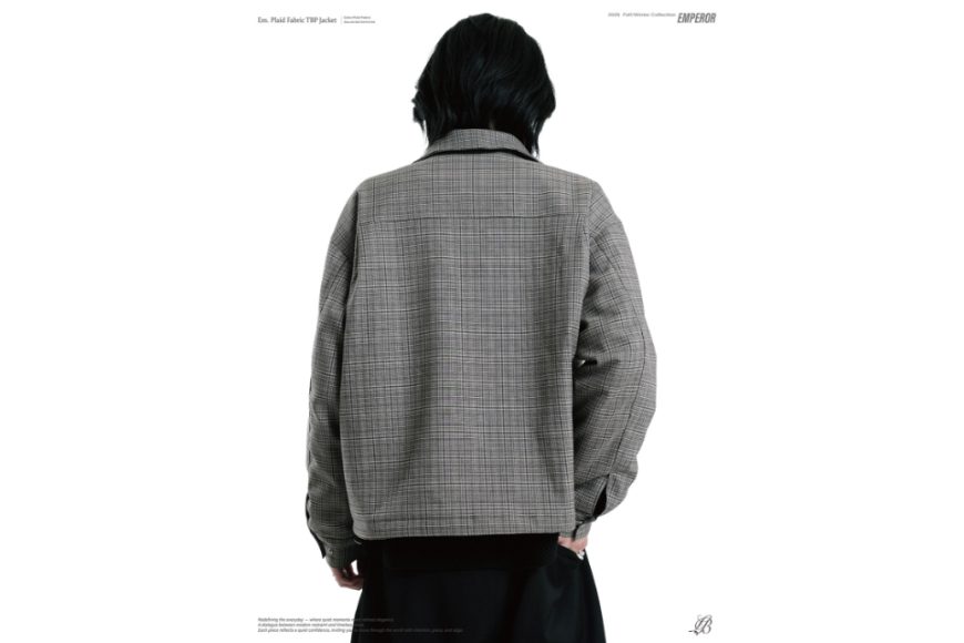 Plaid fabric TBP jacket (9)