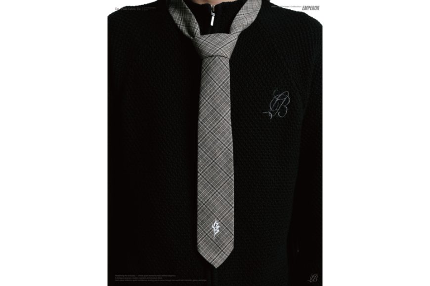 Plaid fabric tie (6)