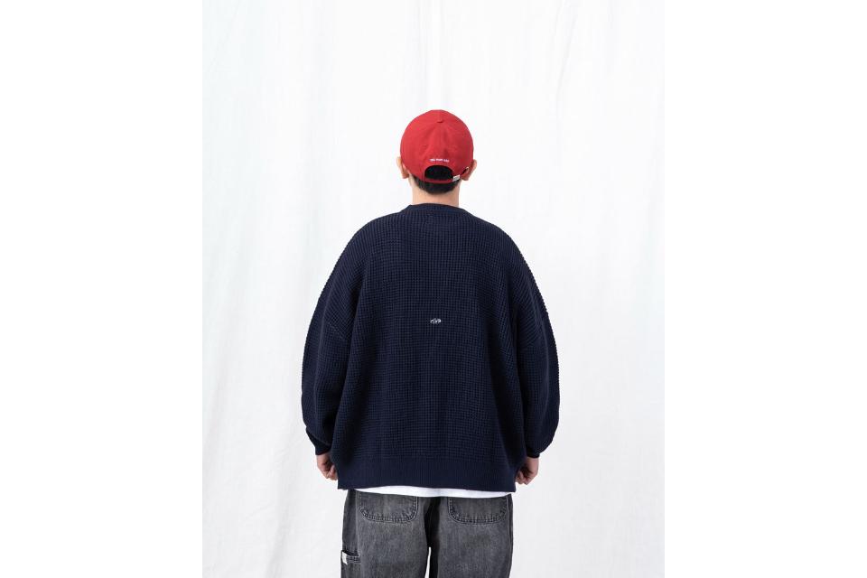 Waffle-Knit Sweater (3)