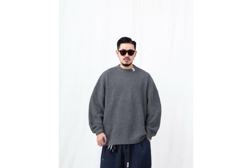 Waffle-Knit Sweater (5)