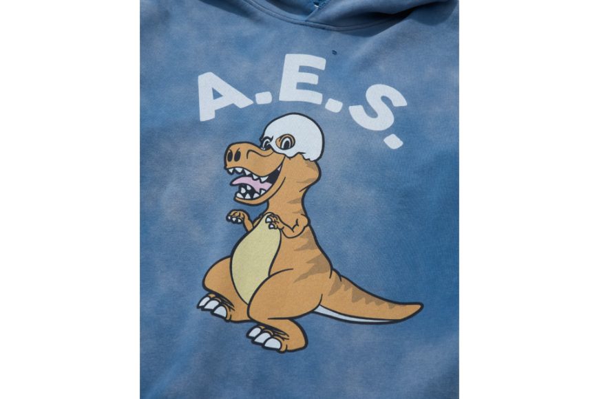 AES Skull T-Rex Vintage Washed Hoodie (3)