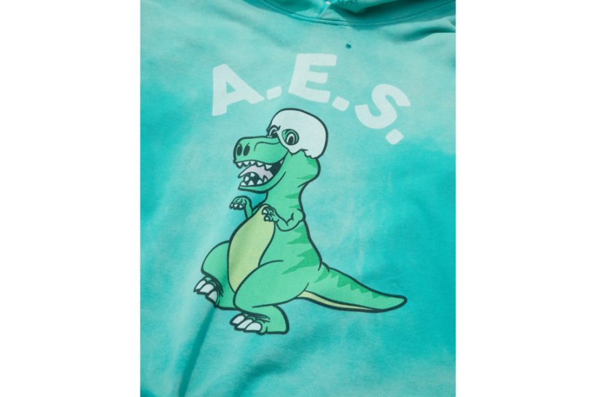 AES Skull T-Rex Vintage Washed Hoodie (7)