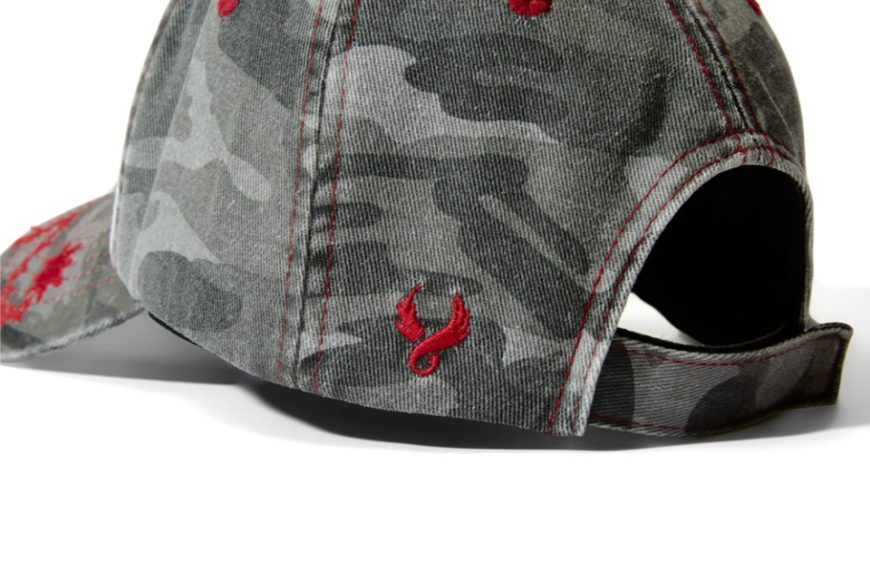 Crimson Camo Cap (8)