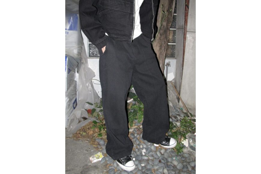 Twill Baggy Trousers (3)