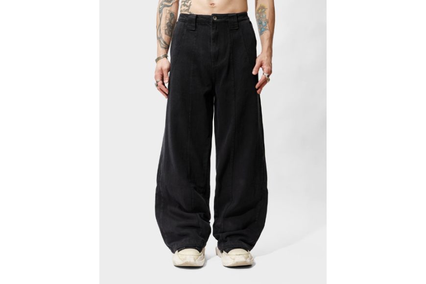 Twill Baggy Trousers (5)