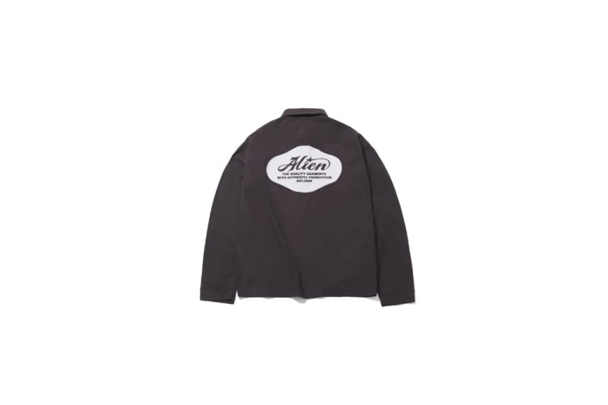 AES Alien Star APPLIQUÉ Washed Long-Sleeve Polo Shirt (10)