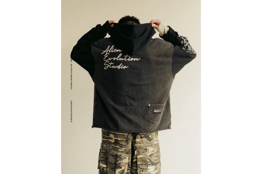 AES Bald Eagle Washed Zip Up Hoodie (3)