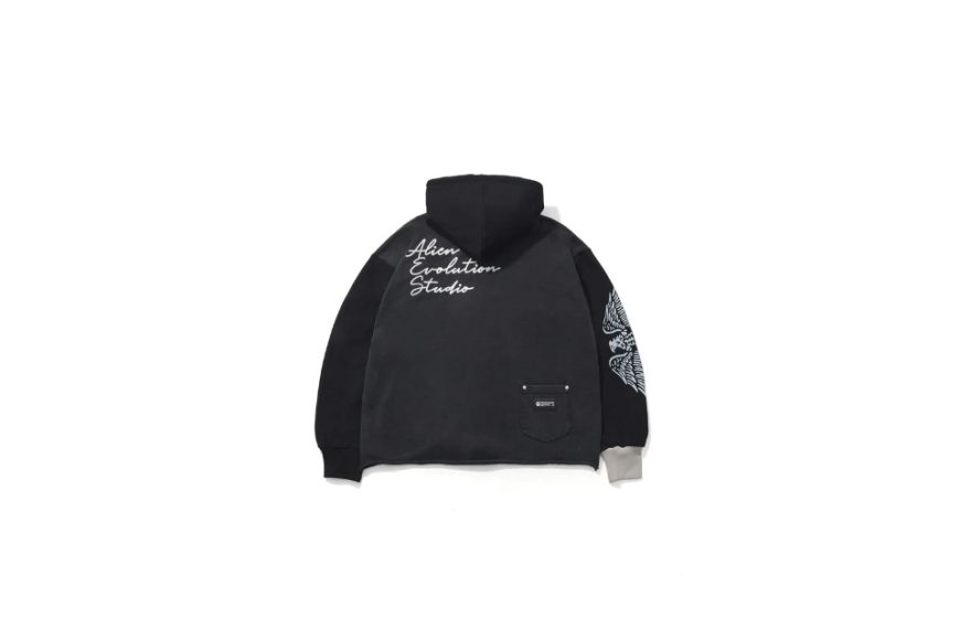 AES Bald Eagle Washed Zip Up Hoodie (6)