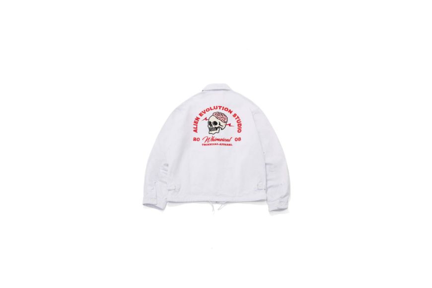 AES Embroidered Whimsical Skull Washed Work JKT (17)