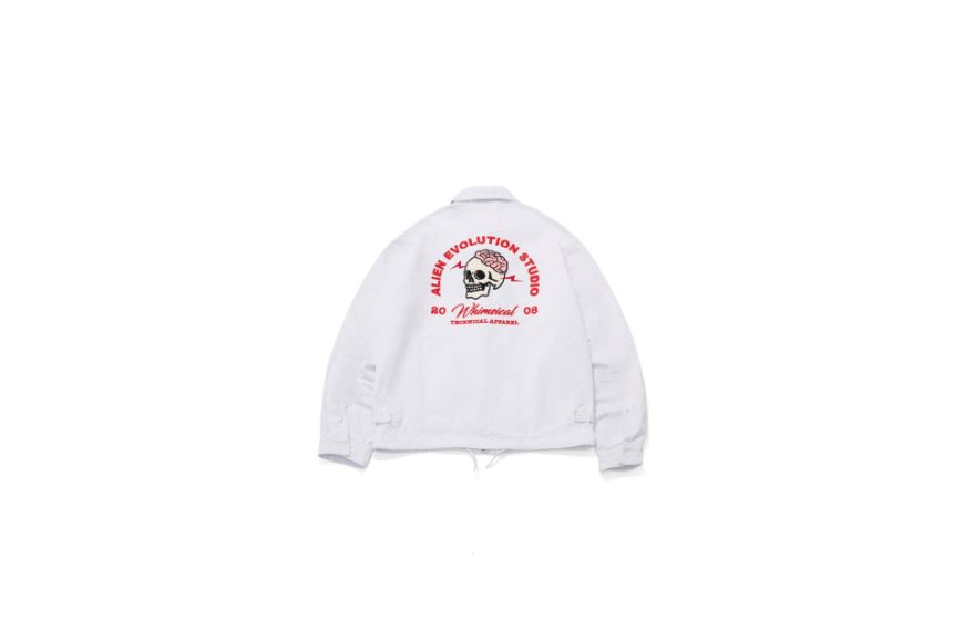 AES Embroidered Whimsical Skull Washed Work JKT (17)