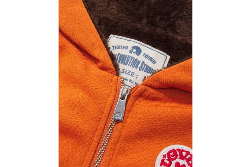 AES Patch Fleece Lined Zip Up Hoodie (10)