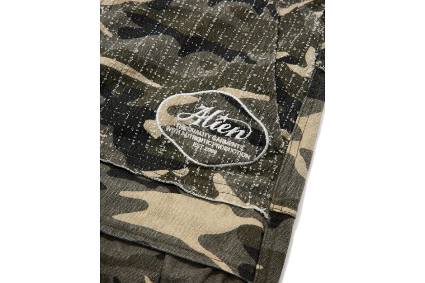 AES Washed Panelled Wide Leg Cropped Pants. (13)