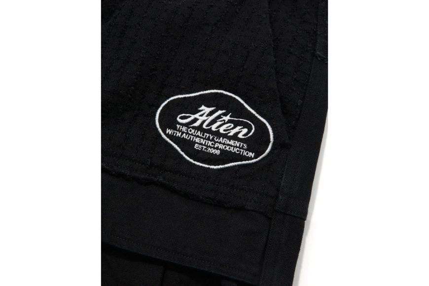 AES Washed Panelled Wide Leg Cropped Pants. (7)